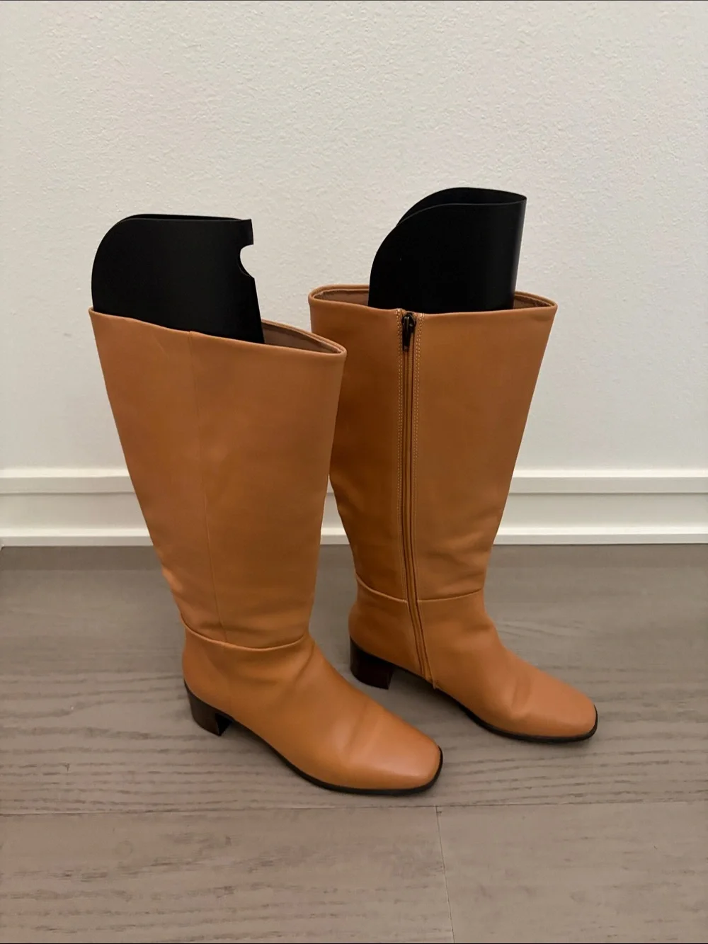Madewell Monterey Knee-High Leather Boots 8.5 “Frye Campus Dupe”